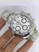 Copy Swiss Rolex Daytona Oyster perpetual Superlative chronometer Officially certified Cosmograph Watch Stainless steel White Dial (2)_th.jpg
